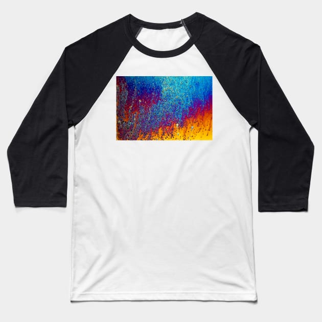 Bubble Soap Surface Baseball T-Shirt by mooonthemoon